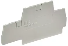 Заглушка для колодки клеммной IEK CP-ML 1,5мм2 YCT23-00-2-K03-001-ZGL