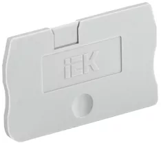 Заглушка для КПИ 2в-1,5/2,5 серая IEK YZN11D-ZGL-002-K03