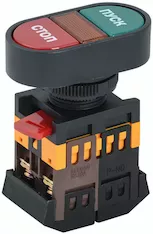 Кнопка IEK APВВ-22N d22мм 240В 1з+1р