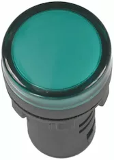 Лампа IEK AD16DS d16мм 230В AC зеленый