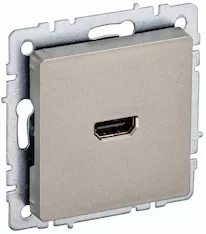 Розетка IEK BRITE HDMI РHDMI-0-БрШ BR-H10-K37