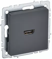 Розетка IEK BRITE HDMI РHDMI-0-БрГ BR-H10-K53