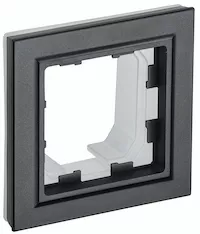 Рамка 1-местная IEK BRITE IP44 РУ-1-БрЧ-44 BR-M12-44-K02
