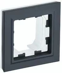 Рамка 1-местная IEK BRITE IP44 РУ-1-БрГ-44 BR-M12-44-K53