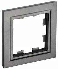 Рамка 1-местная IEK BRITE РУ-1-БрТБ BR-M12-K45