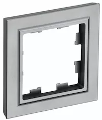 Рамка 1-местная IEK BRITE РУ-1-БрС BR-M12-K46