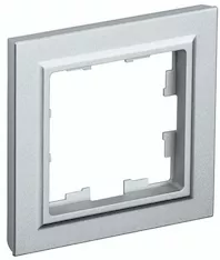 Рамка 1-местная IEK BRITE РУ-1-БрА BR-M12-K47