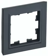 Рамка 1-местная IEK BRITE РУ-1-БрГ BR-M12-K53