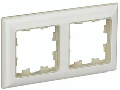 Рамка 2-местная IEK BRITE РУ-2-Бр BR-M22-12-1-K10
