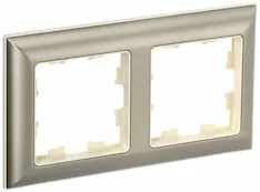 Рамка 2-местная IEK BRITE РУ-2-Бр BR-M22-12-3-K10