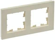 Рамка 2-местная IEK BRITE РУ-2-Бр BR-M22-51-K10