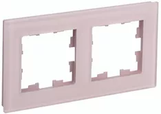 Рамка 2-местная IEK BRITE РУ-2-2-Бр BR-M22-G-31-K14
