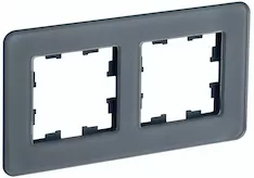 Рамка 2-местная IEK BRITE РУ-2-2-Бр RE BR-M22-G-41-K53