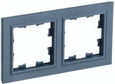 Рамка 2-местная IEK BRITE РУ-2-БрМ BR-M22-K35