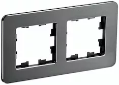 Рамка 2-местная IEK BRITE РУ-2-1-Бр RE BR-M22-M-01-K48