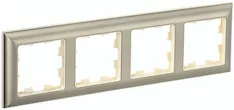 Рамка 4-местная IEK РУ-4-Бр BR-M42-12-3-K10