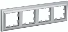 Рамка 4-местная IEK РУ-4-Бр BR-M42-12-K47