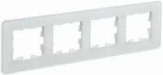 Рамка 4-местная IEK BR-M42-G-41-K01