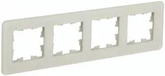 Рамка 4-местная IEK BR-M42-G-41-K98