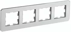 Рамка 4-местная IEK BR-M42-M-01-K47