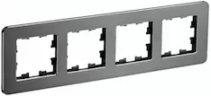 Рамка 4-местная IEK BR-M42-M-01-K48