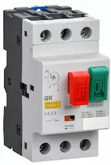 Пускатель IEK ПРК32-6,3 In=6,3A Ir=4-6,3A Ue 660В
