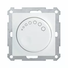 Светорегулятор поворотный с индикацией IEK СС10-1-1-Б 600Вт BOLERO EDB11-0600-K01