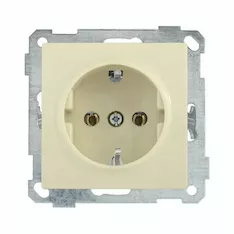 Розетка IEK РС11-1-0-Б 16А BOLERO ERB11-K33-16