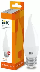 Лампа свеча IEK LED CB35 7Вт 230В 3000К E27
