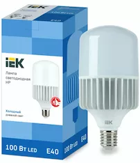 Лампа светодиодная IEK LED HP 100Вт 230В 6500К E40