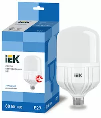 Лампа IEK LED HP 30Вт 230В 6500К E27