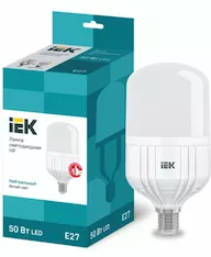 Лампа IEK LED HP 50Вт 230В 4000К E27