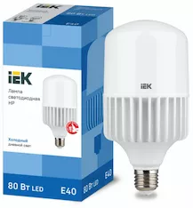 Лампа IEK LED HP 80Вт 230В 6500К E40 LLE-HP-80-230-65-E40