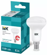 Лампа IEK LED R50 5Вт 230В 4000К E14