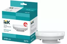 Лампа IEK LED T110 18Вт 230В 4000К GX70