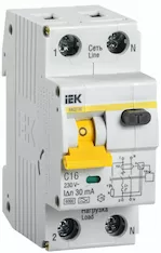 Автоматический выключатель IEK АВДТ 32 C16 MAD22-5-016-C-30