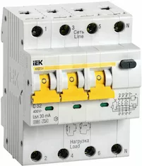 Автоматический выключатель IEK АВДТ 34 C32 30мА