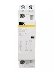 Контактор модульный IEK КМ20-20М AC MKK11-20-20