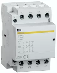 Контактор модульный IEK КМ40-40М AC/DC MKK21-40-40