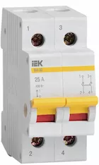 Выключатель нагрузки IEK ВН-32 2Р 25А