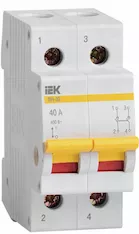 Выключатель нагрузки IEK ВН-32 2Р 40А