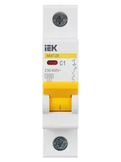 Автоматический выключатель IEK ВА47-29 1P C MVA20-1-001-C