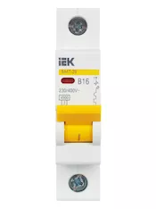 Автоматический выключатель IEK ВА47-29 1P B MVA20-1-016-B