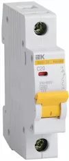 Выключатель автоматический IEK ВА47-29 1P C 20А 4,5кА