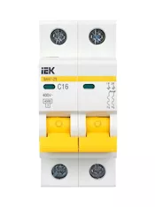 Автоматический выключатель IEK ВА47-29 2P C MVA20-2-016-C
