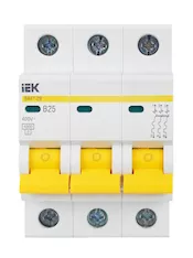 Автоматический выключатель IEK ВА47-29 3P B MVA20-3-025-B