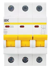 Автоматический выключатель IEK ВА47-29 3P D MVA20-3-025-D