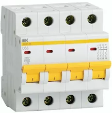 Автоматический выключатель IEK ВА47-29М 4P 50A 4,5кА