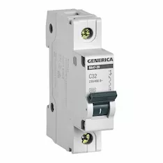 Автоматический выключатель GENERICA ВА47-29 1Р 32А 4,5кА С MVA25-1-032-C