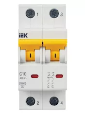 Автоматический выключатель IEK ВА47-60M 2P C MVA31-2-010-C